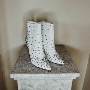 Womens Steve Madden Viceroy Studded Bootie